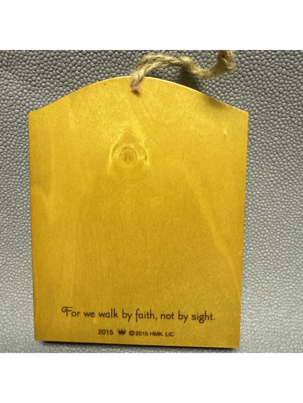 Hallmark 2015 Noah’s Ark Keepsake Christmas Bible Ornament Wood In Box 4.5x3.75”